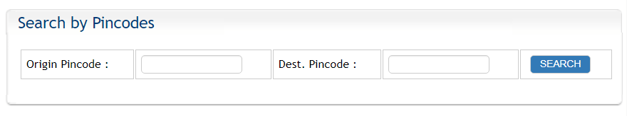 DTDC Tracking Search by Pincode